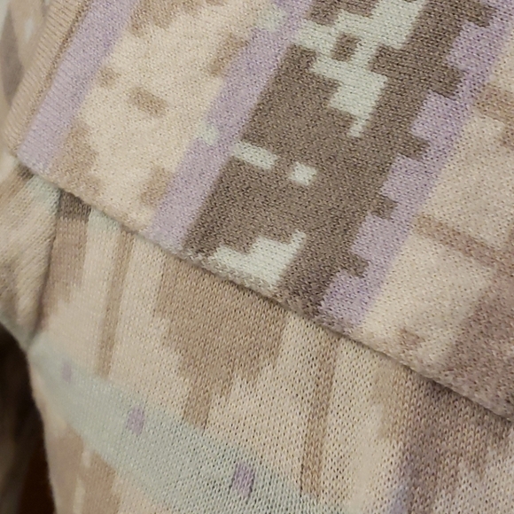 Woolrich pastel short cardigan geometric pattern - Picture 4 of 6